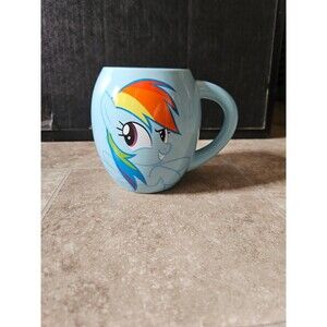 Hasbro My Little Pony Rainbow Dash coffee tee mug blue